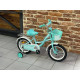 Велосипед 14" Graffiti Premium Girl, цвет мятный/белый