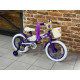 Велосипед Stark'23 Tanuki 16 Girl фиолетовый/белый