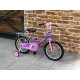 Велосипед Novatrak 16" VECTOR фиолетовый, тормоз нож., крылья. багажник, полная защита цепи