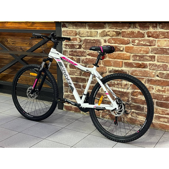 Велосипед HORST Welle 16" (22) белый/розовый