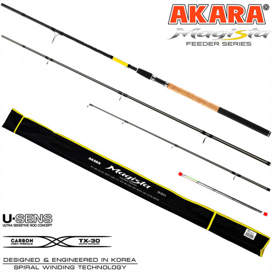 Уд. шт. уг. фид. 3 колена Akara Magista Feeder TX-30 (60-90-120) 3,9 м