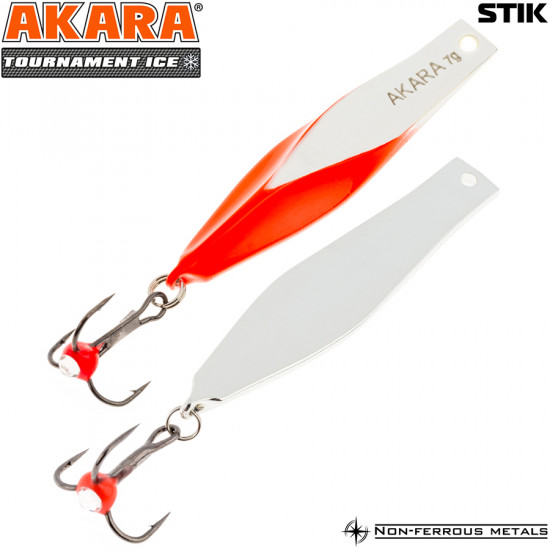 Блесна зим. Akara Tournament Ice Stik 50 7 гр. 3 Sil