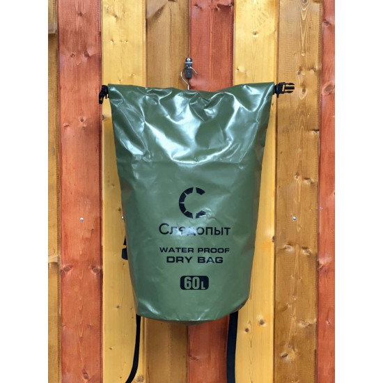 Гермомешок "СЛЕДОПЫТ - Dry Bag", 60 л, цв.хаки