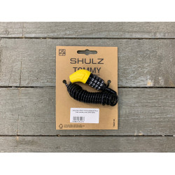 Замок-трос SHULZ Tommy кодовый 130 см. 4 мм. пластик, сталь, black-yellow Замок-трос SHULZ Tommy кодовый 130 см. 4 мм. пластик, сталь, black-yellow