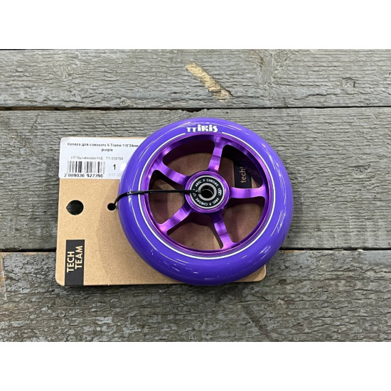 Колесо для самоката X-Treme 110*24мм iris, purple