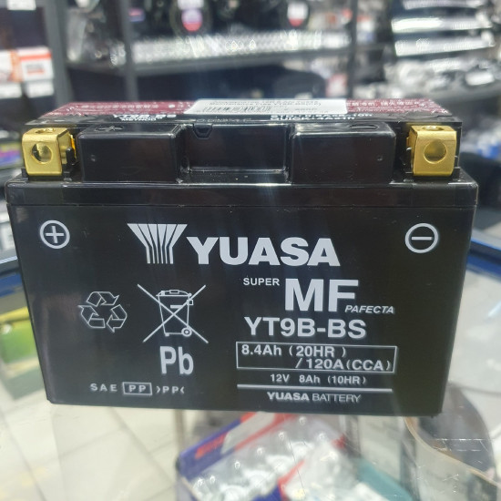 Аккумулятор 12В 8 А/ч Yuasa Maintenance Free YT9B-BS(CP)