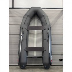 Лодка Rocky 375 (серый, серая фурнитура)+ Дублирование дна тканью ПВХ