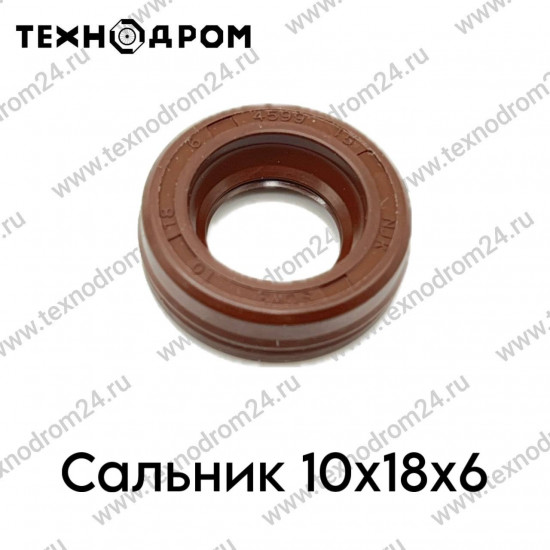 Сальник 10х18х6