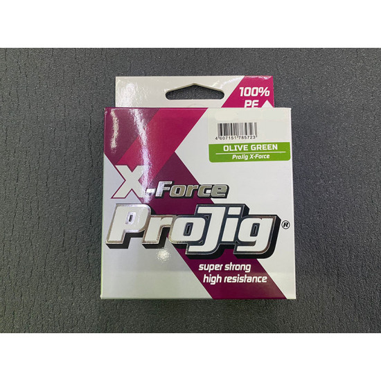 Шнур ProJig X-Force 0,24 мм, 17,0 кг, 150 м, хаки