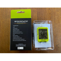 Компьютер беспроводной, 12 функций, lime/black, инд.уп. Vinca Sport Компьютер беспроводной, 12 функций, lime/black, инд.уп. Vinca Sport
