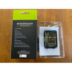 Компьютер беспроводной, 12 функций, черный с черным, инд.уп. Vinca Sport Компьютер беспроводной, 12 функций, черный с черным, инд.уп. Vinca Sport
