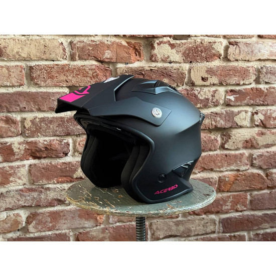 Шлем Acerbis JET ARIA 22-06 Black/Pink M