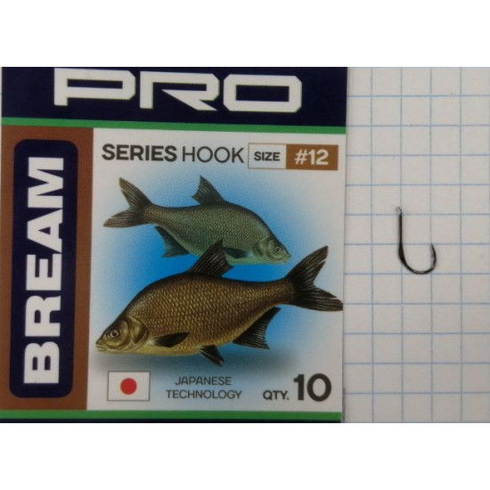 Крючок FLAGMAN Pro Bream №12 10шт