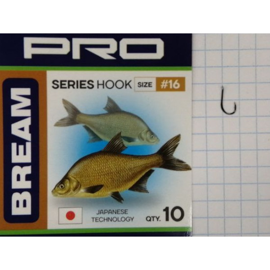 Крючок FLAGMAN Pro Bream №16 10шт