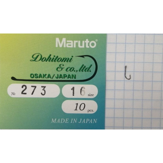 Крючки Maruto 273 BN №16 (10 шт.) универсал