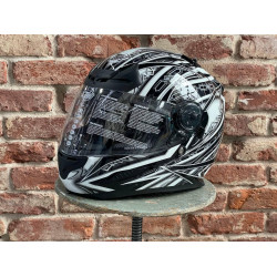 Шлем "THH" TS-44#3 BLK/WHT (ХL)