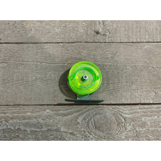 Катушка проводочная Namazu "Scoter" пластиковая, р. 5 см, зеленая/500/