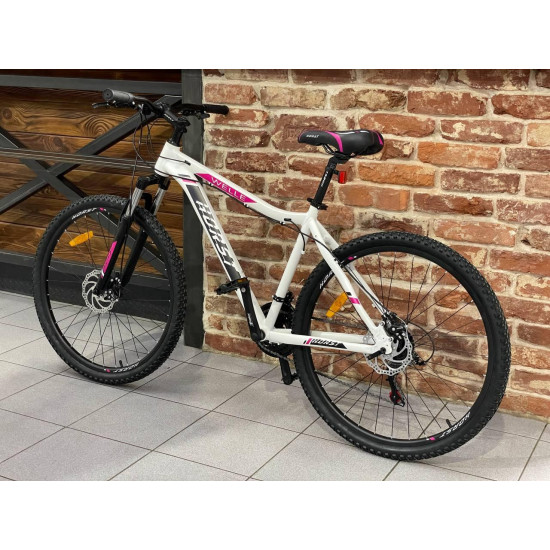Велосипед HORST Welle 18" (22) белый/розовый