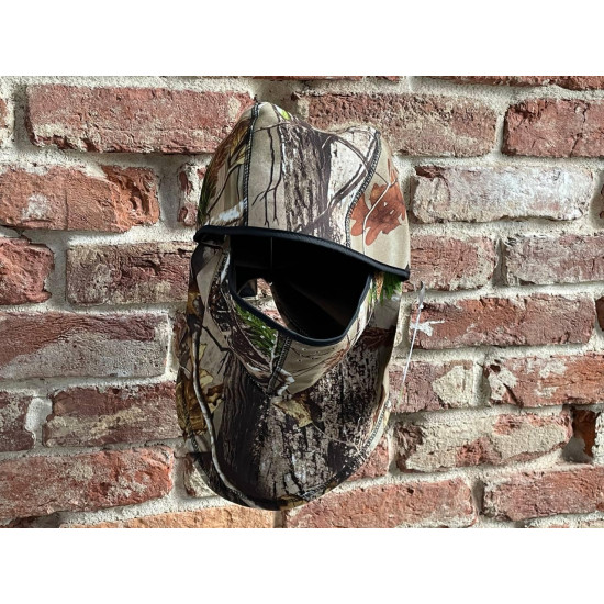 Шлем-маска цвет Светлый лес ткань Alova Windblock (Размер 58-60)