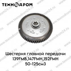 Шестерня главной передачи 139FMB,147FMH,152FMH 50-125см3