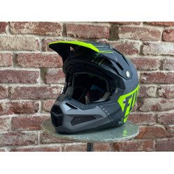 Шлем (кроссовый) FLY RACING FORMULA CARBON VECTOR желтый/серый/черный S