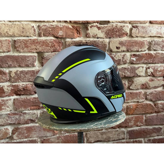 Шлем Acerbis TDC Grey/Yellow XS