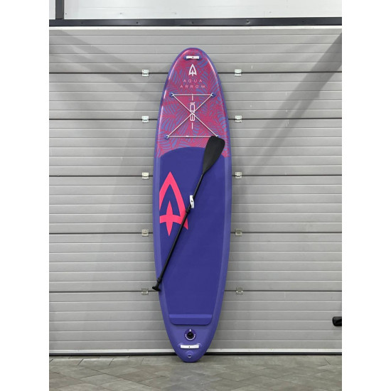 SUP доска надувная Aqua Arrow 10.8 ART Purple Leaf