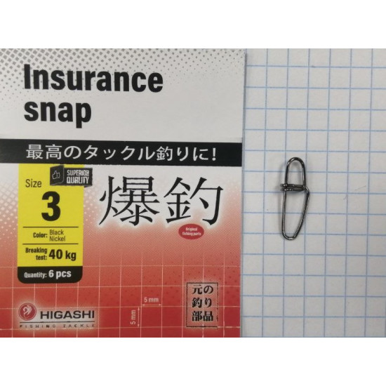 Карабин HIGASHI Insurance Snap (#3)