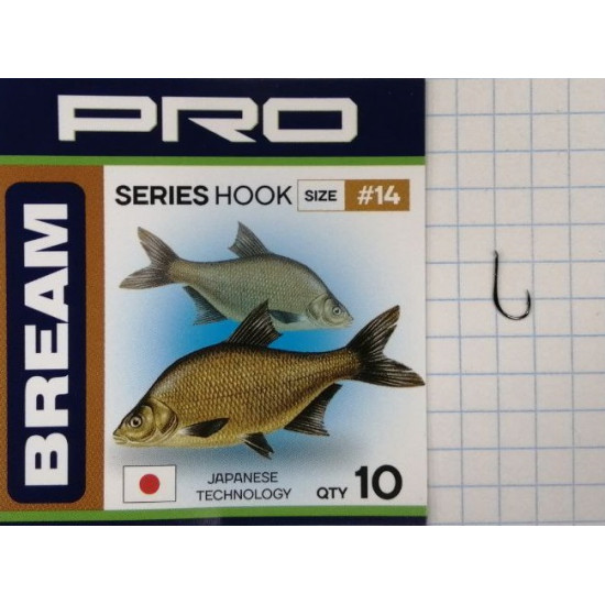 Крючок FLAGMAN Pro Bream №14 10шт