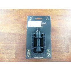 Педали пластиковые детские, 80x57мм, ось 1/2", черный, инд.уп. Vinca Sport Педали пластиковые детские, 80x57мм, ось 1/2", черный, инд.уп. Vinca Sport
