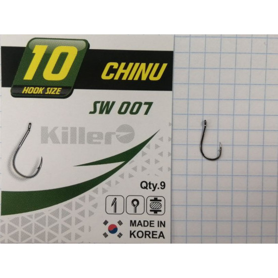 Крючок Killer Chinu № 10
