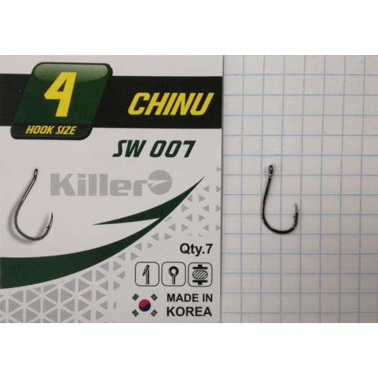 Крючок Killer Chinu № 4