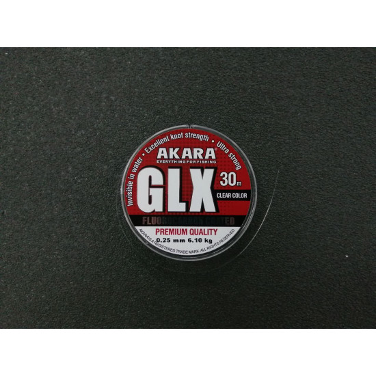 Леска Akara GLX Premium Clear 30 м 0,25 прозрачная