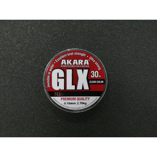 Леска Akara GLX Premium Clear 30 м 0,16 прозрачная