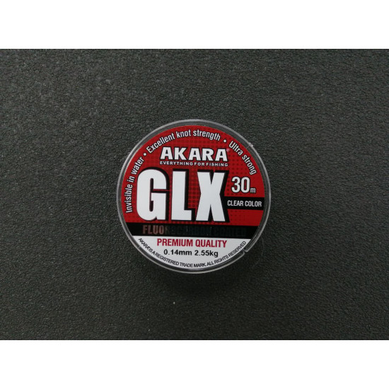 Леска Akara GLX Premium Clear 30 м 0,14 прозрачная