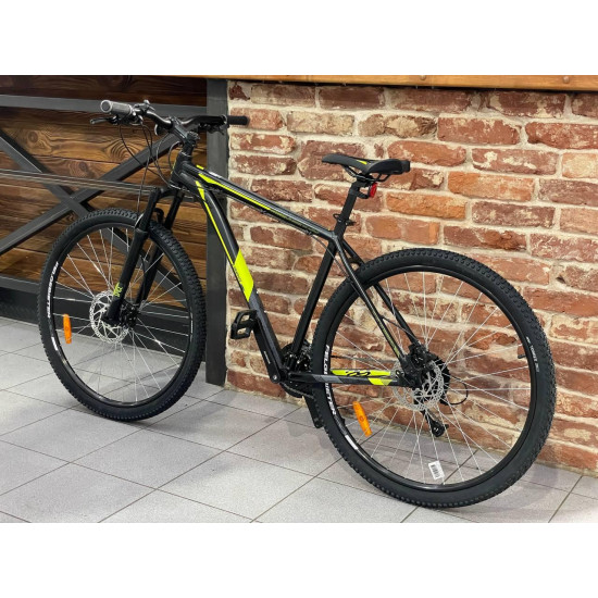 Велосипед STINGER GRAPHITE PRO 29" черный, алюминий 20"