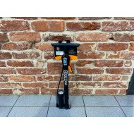 Насос BEE PUMP ручной-напольный, под ниппель AV/FV, с манометром, 38x500мм, метал, черный(10)