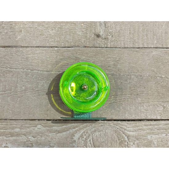 Катушка проводочная Namazu "Scoter" пластиковая, р. 6,5 см, зеленая/300/