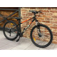 Велосипед Stark'23 Respect 27.1D Microshift черный/оранжевый/серый 16"
