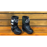 Мотоботы детские Fox Comp kids Boot (Black,k10,2022 (24015-001-10))