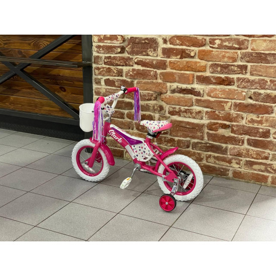 Велосипед Stark'21 Tanuki 12 Girl розовый/фиолетовый