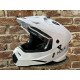 Шлем мото HIZER J6802 (XL) #2 white (2 визора)