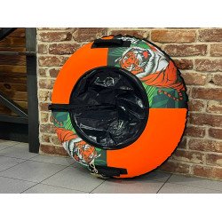 Тюбинг Snowstorm модель BZ-100 TIGER 100 см, оранжевый с черным Тюбинг Snowstorm модель BZ-100 TIGER 100 см, оранжевый с черным