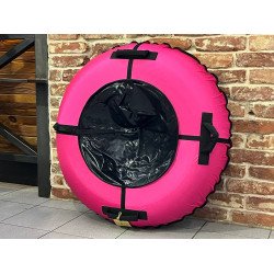 Тюбинг Snowstorm модель BZ-110 FULL PINK 110 см, розовый с черным Тюбинг Snowstorm модель BZ-110 FULL PINK 110 см, розовый с черным