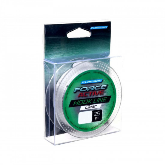 Леска FLAGMAN Force Active Hook Lenght 25м 0,20мм