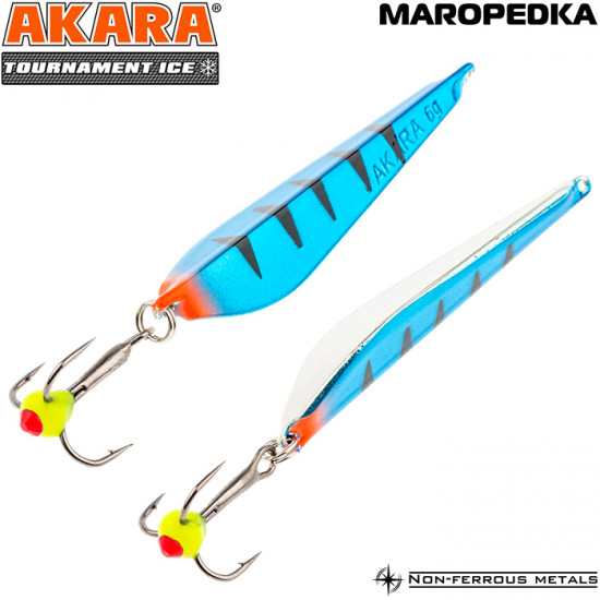 Блесна зим. Akara Tournament Ice Maropedka 60 8 гр. 30/Sil