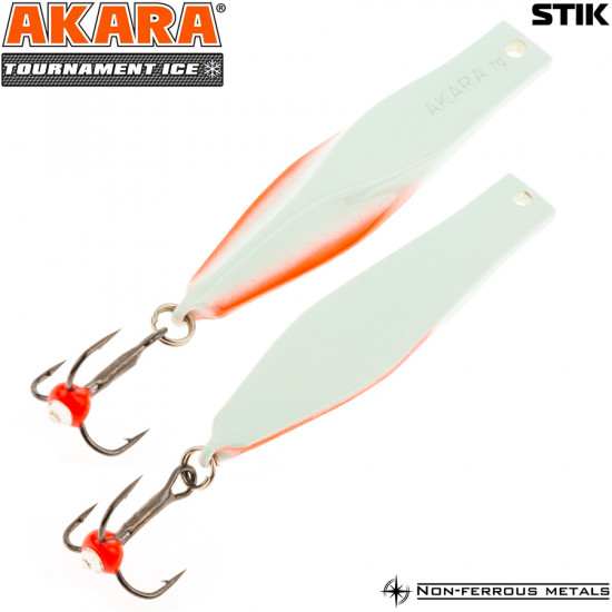 Блесна зим. Akara Tournament Ice Stik 50 7 гр. 32 фосфорн