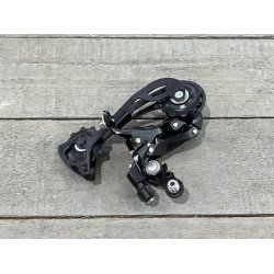 Переключатель задний Shimano Alivio, M3100, SGS, 9 скоростей, крепление на болт, черный