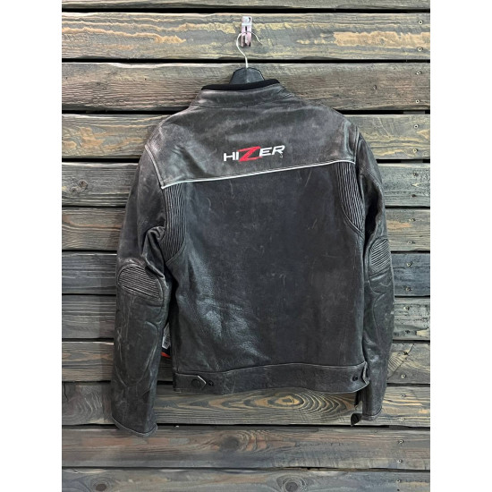 Куртка мотоциклетная (кожа) HIZER 543 (L)