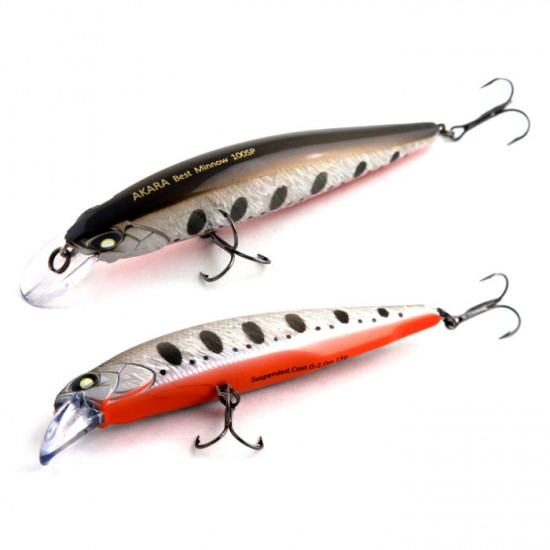 Воблер Akara Best Minnow 110SP 17 гр. (3/5 oz 4,3 in) A88